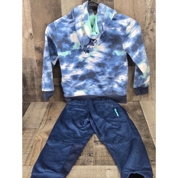 365 Kids Hooded Dinosaur  Outfit with Russel Dri-Fit Sweats Size 4-5 T - Picture 2 of 12